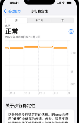 吉州iPhone手机维修如何在iPhone开启'步行稳定性通知'