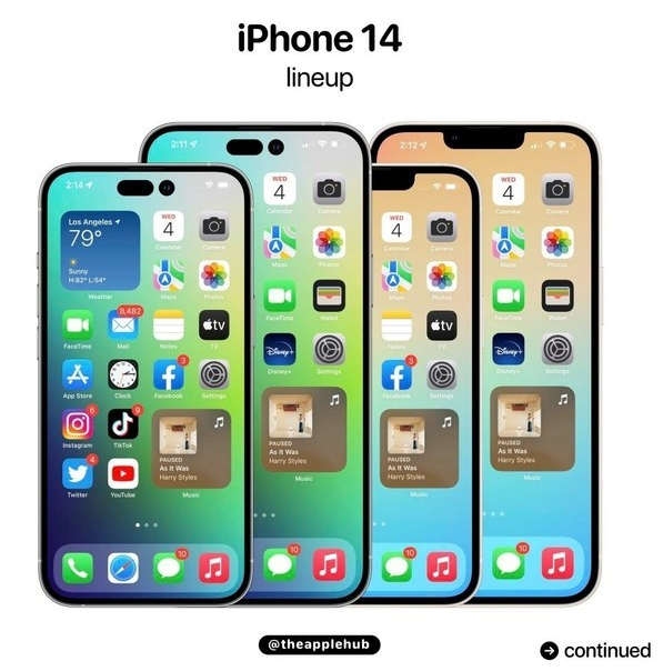 吉州苹果14维修分享iPhone 14全家福 