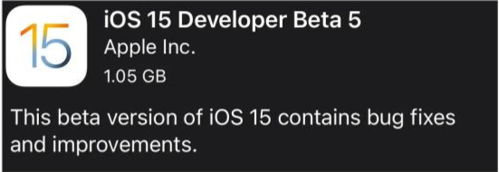 吉州苹果手机维修分享如何升级到iOS15.0 beta5 