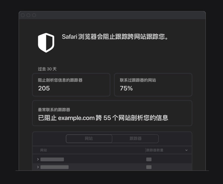 吉州苹果手机维修分享如何在 Safari 浏览器中查看和打开隐私报告 